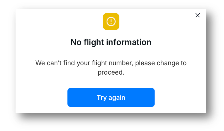 No flight